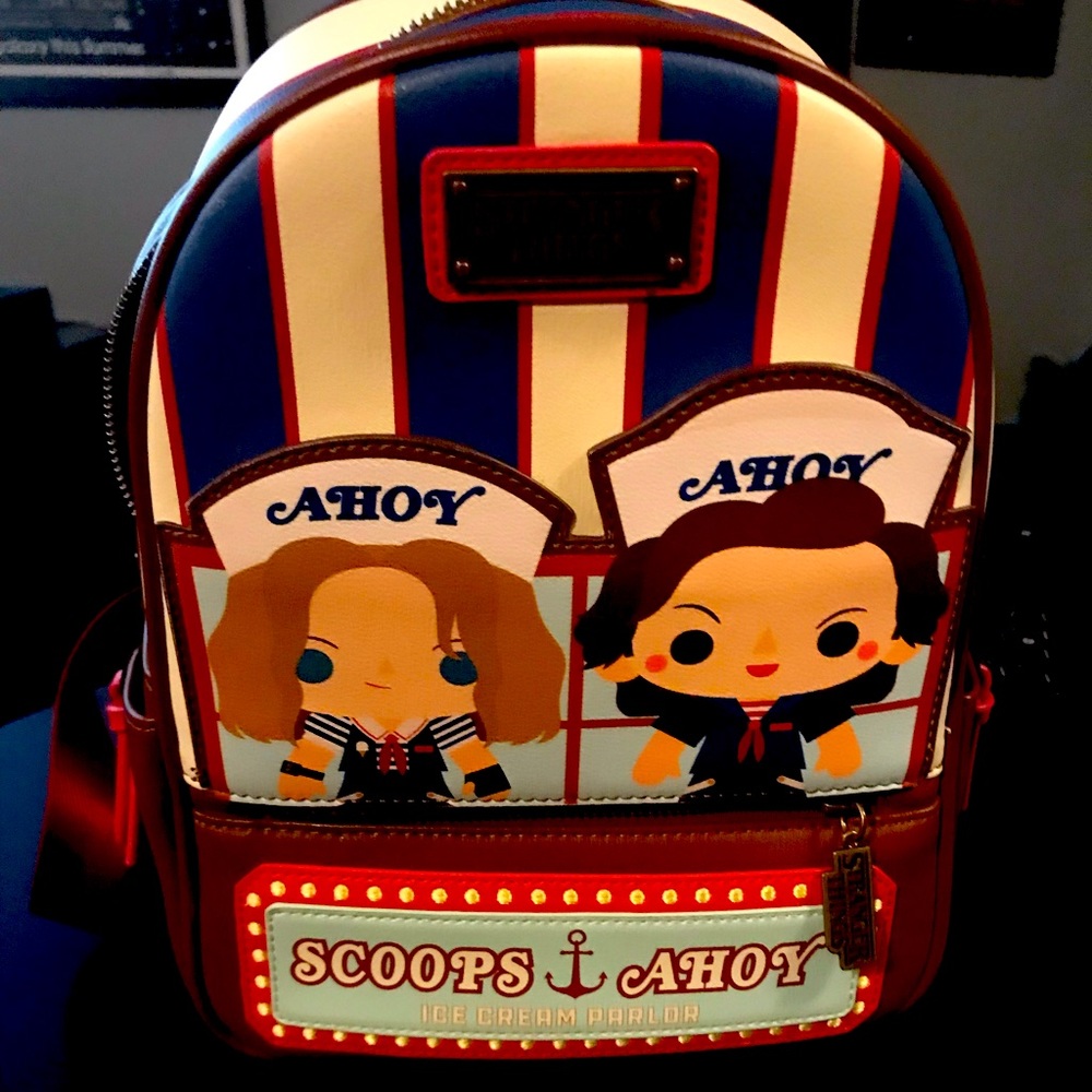 Stranger Things Loungefly Mini Backpack SDCC Exclusive